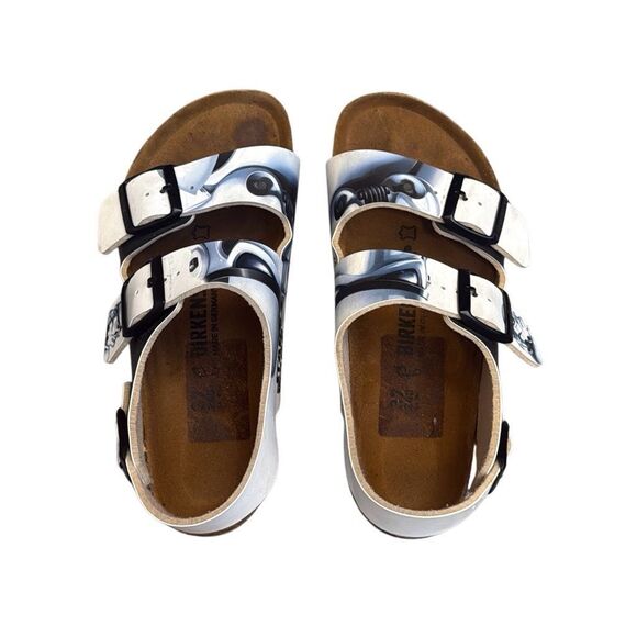 SALE Birkenstock Star Wars RARE Regular Fit Sz 37 / 6 - 6.5 - Picture 2 of 8
